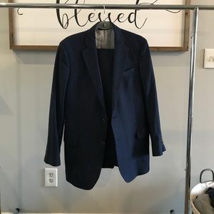 Navy blue Brooks Brothers Fitzgerald fit suit